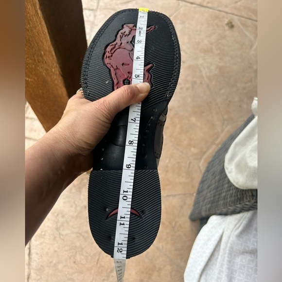 Western Cowboy Mens Boots full grain hide leather square tipSz-28 (US 9.5) locBB - Picture 9 of 10